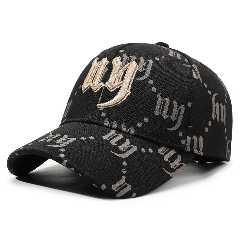 Unisex Embroidered Baseball Cap with Full Print - Image 2
