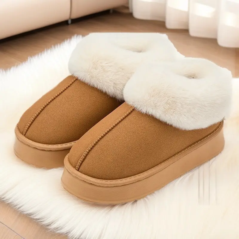 Women Velvet Snow Boots Warm Antibacterial Winter - Image 2