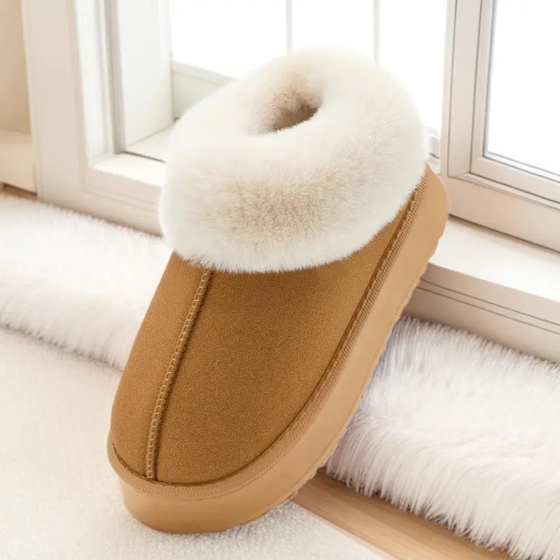 Women Velvet Snow Boots Warm Antibacterial Winter - Image 3