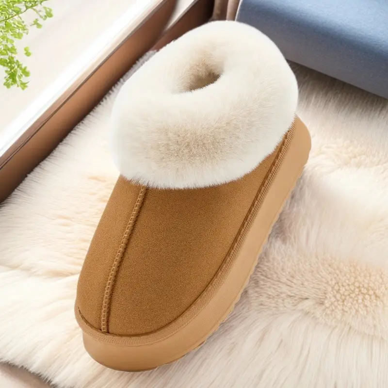 Women Velvet Snow Boots Warm Antibacterial Winter - Image 5