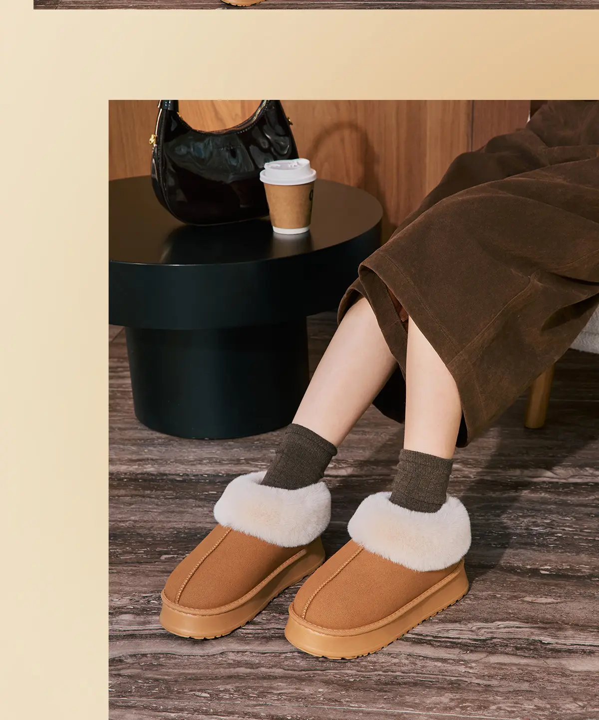 Women Velvet Snow Boots Warm Antibacterial Winter — feature 14