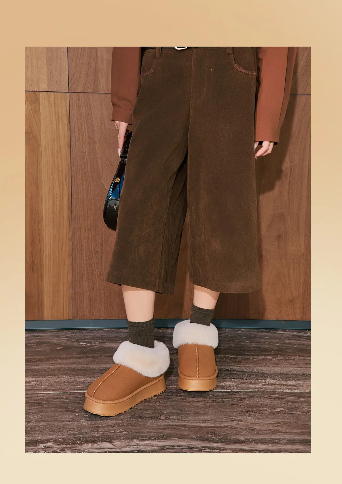 Women Velvet Snow Boots Warm Antibacterial Winter — feature 16