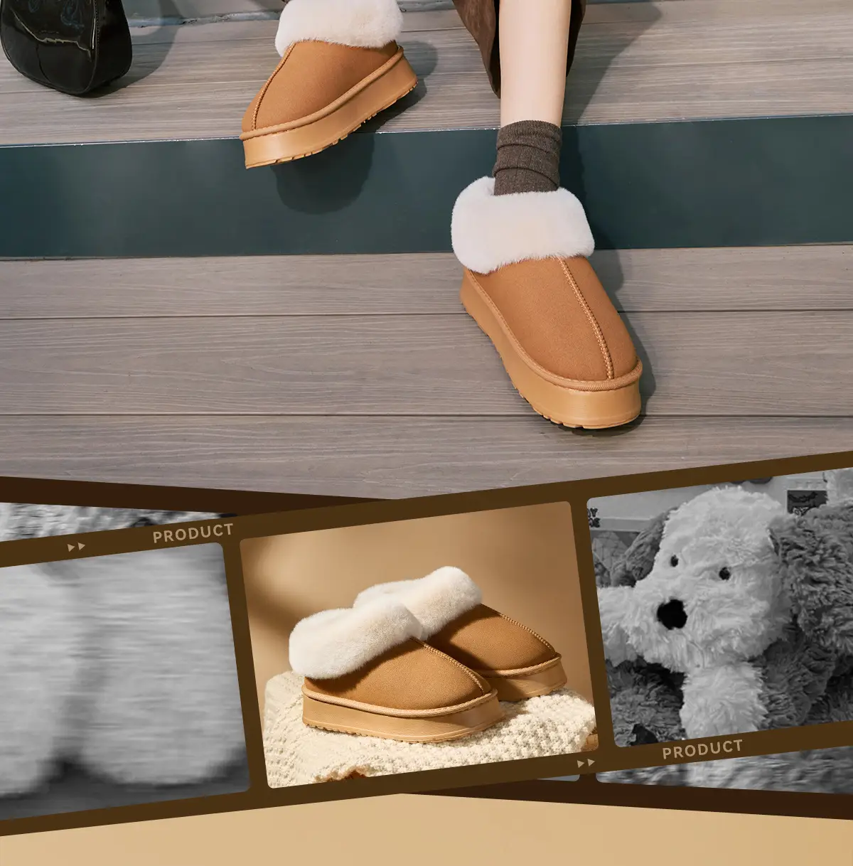 Women Velvet Snow Boots Warm Antibacterial Winter — feature 3