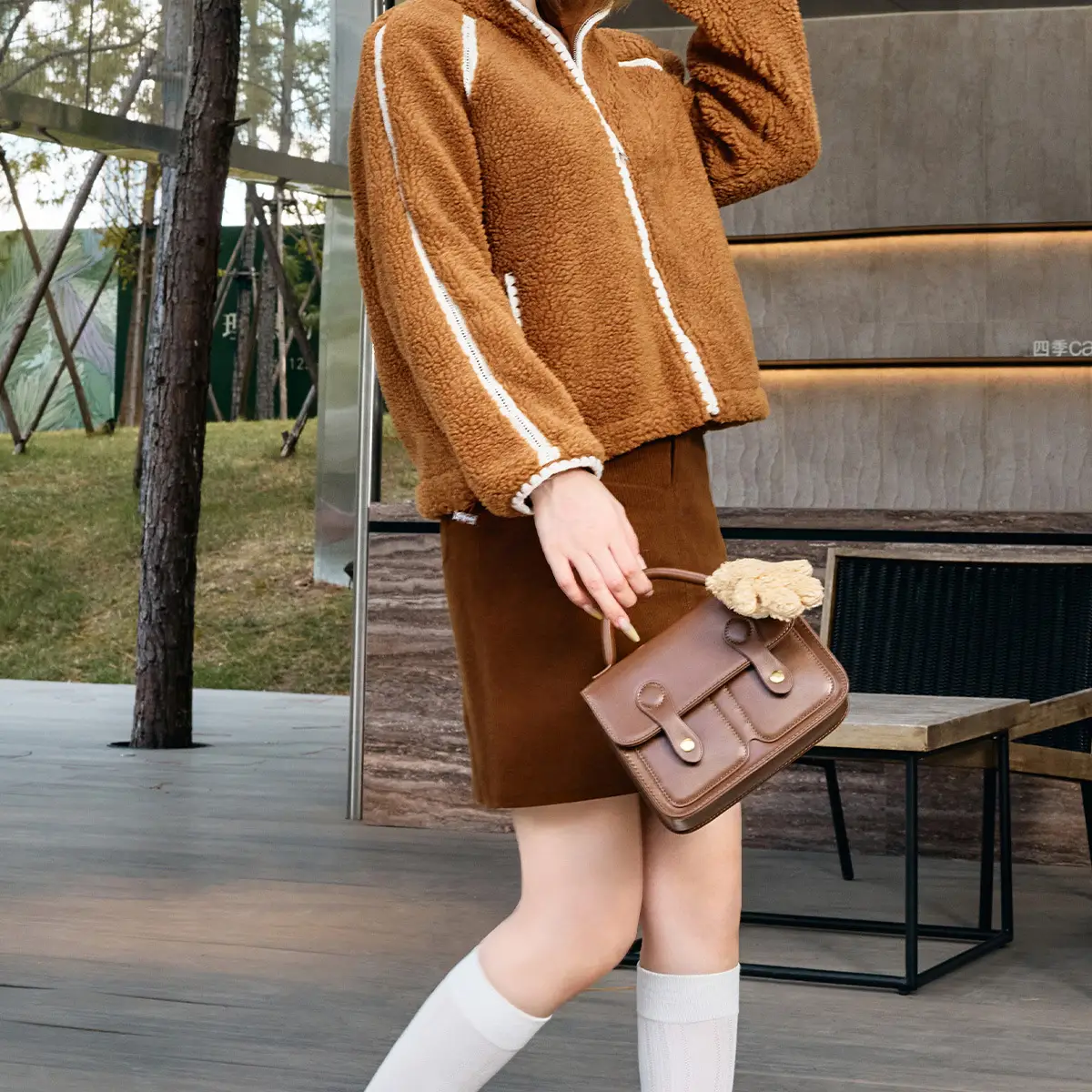Women Waterproof Cotton Slippers Autumn Winter Warm Thick-Soled — feature 9