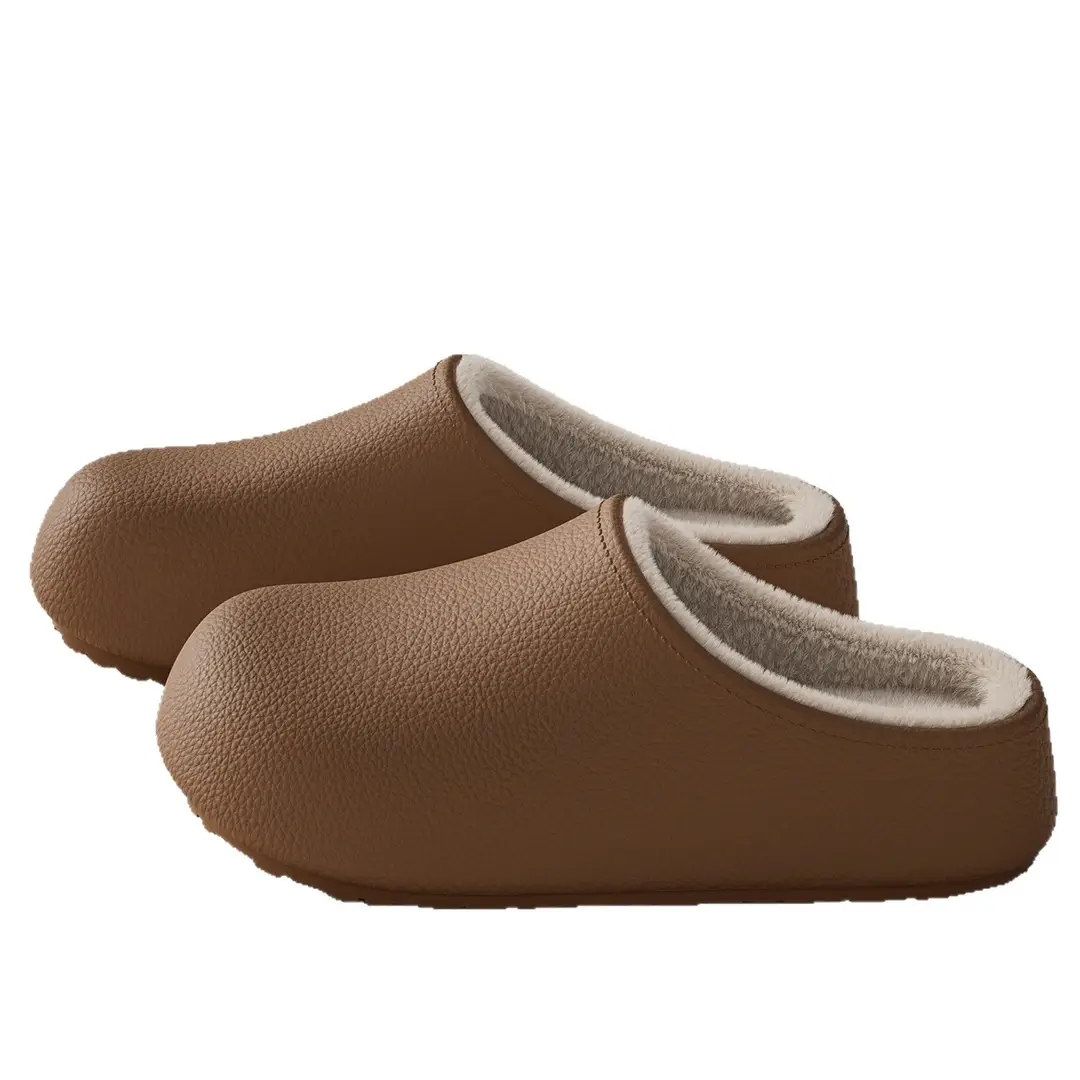 Medical Special Waterproof Cotton Slippers for Women for Outer Wear in Winter New Style Surgical Room Fleece-Lined Warm Anti-Slip Cotton Slippers for Women - Image 13