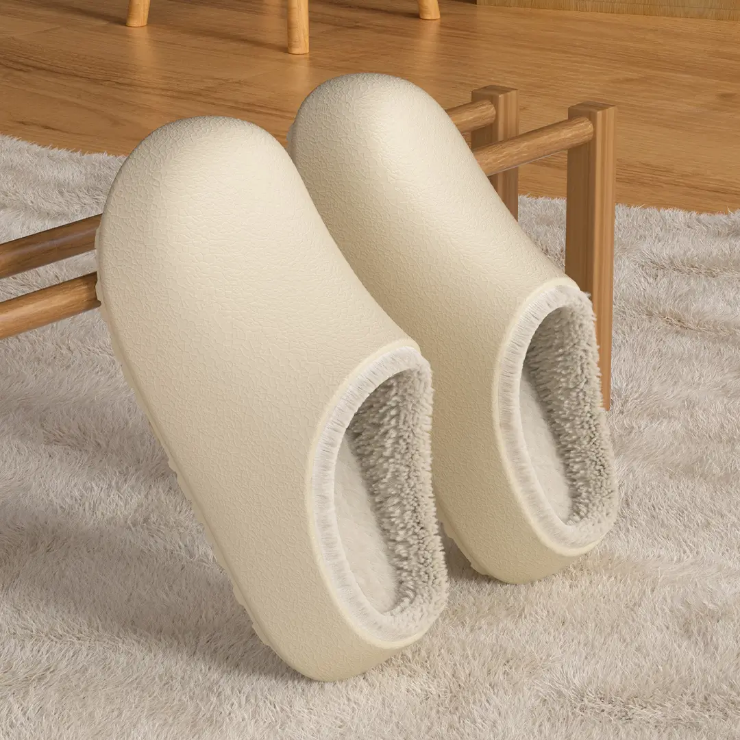 Medical Special Waterproof Cotton Slippers for Women for Outer Wear in Winter New Style Surgical Room Fleece-Lined Warm Anti-Slip Cotton Slippers for Women — feature 24
