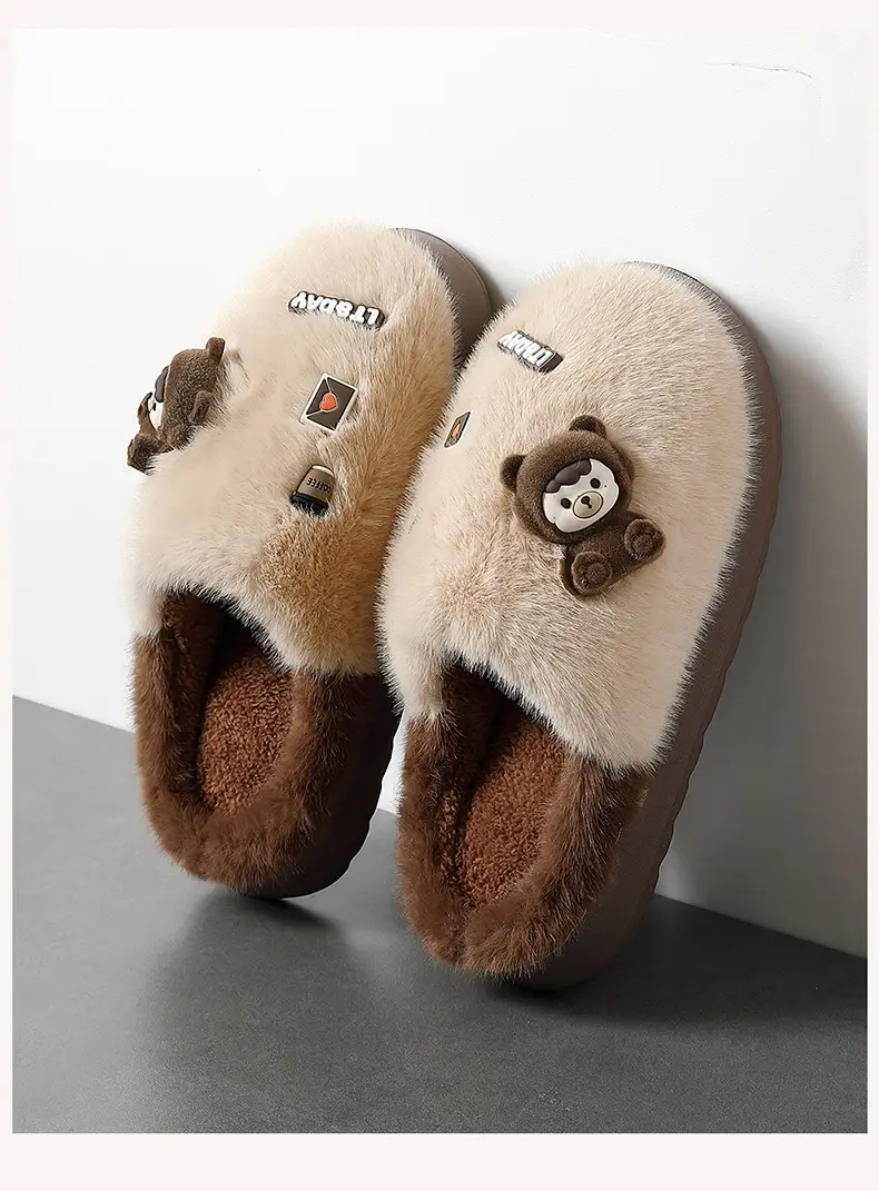 Children's Cotton Warm Slippers for Boys Autumn Winter 2025 — feature 7