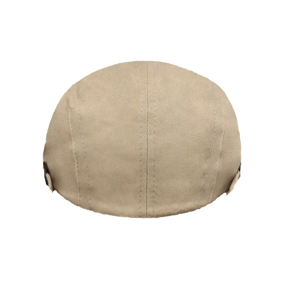 White British Unisex Newsboy Cap Adjustable Cotton Forward Cap Flat Cap — feature 13