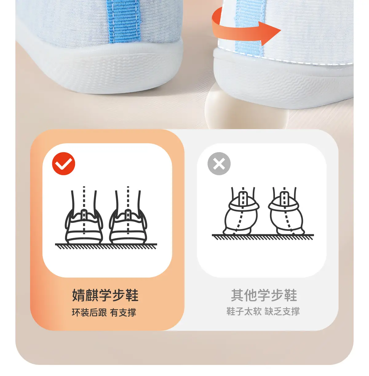 Jingqi Toddler Shoes Fleece Lined 2025 Winter Blue — feature 13