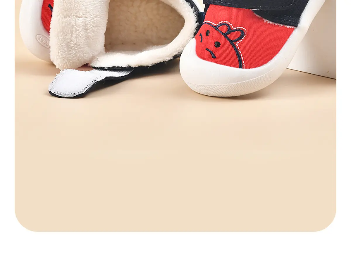 Jingqi Toddler Shoes Fleece Lined 2025 Winter Blue — feature 26