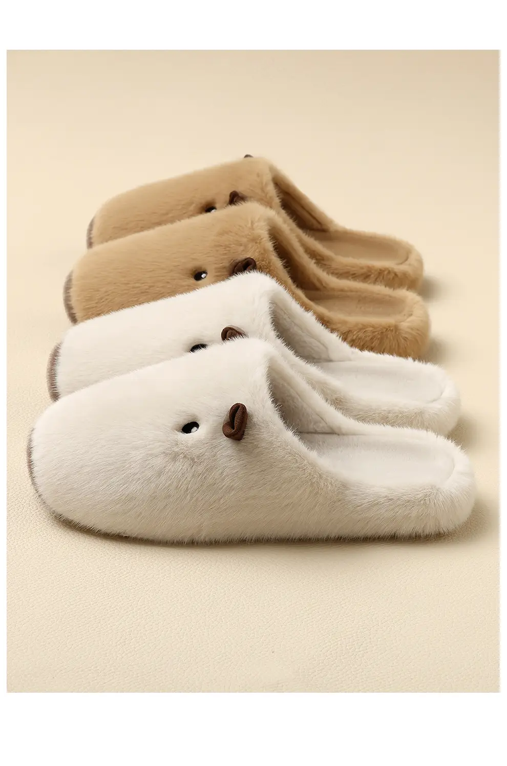 Kapibala Cartoon Cotton Slippers Women's Winter New Baotou Indoor Cute Home Use Couple Cotton Slippers Men's Wholesale — feature 12