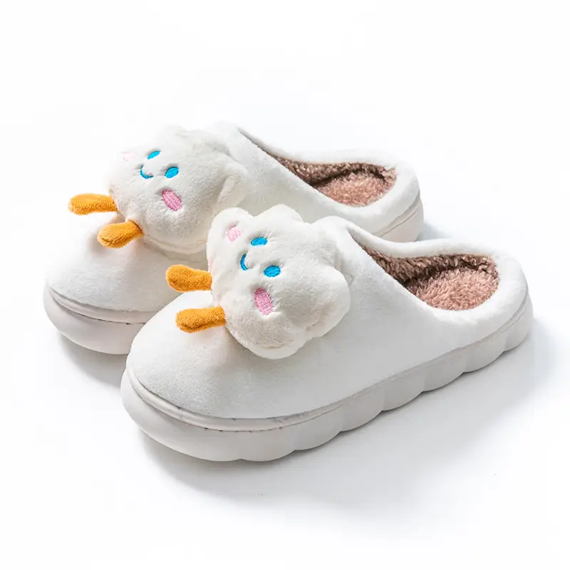 Cute Cloud Slippers for Women Purple Warm Winter - Image 8