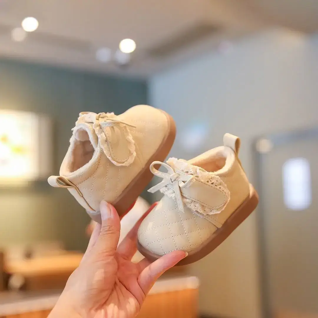 New Baby Toddler Shoes Velvet Warm Autumn Winter — feature 1