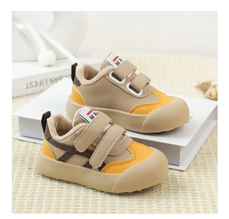 Winter Fleece Lined Kids Shoes for 1-3 Year Olds — feature 10