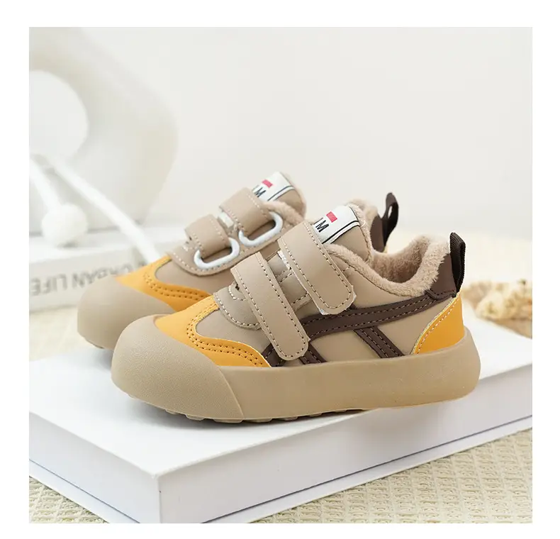 Winter Fleece Lined Kids Shoes for 1-3 Year Olds — feature 11