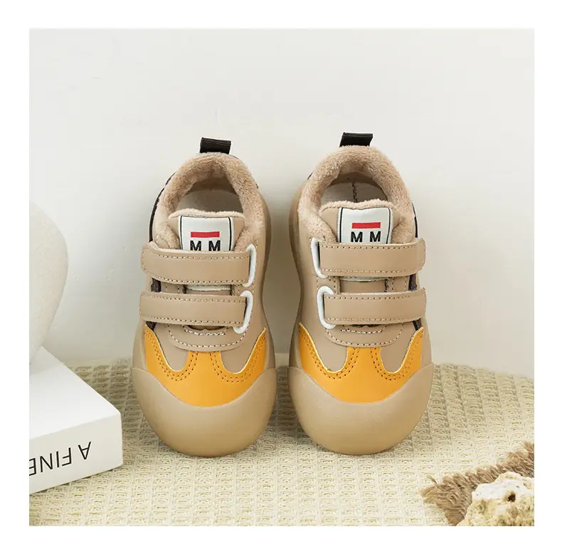 Winter Fleece Lined Kids Shoes for 1-3 Year Olds — feature 13