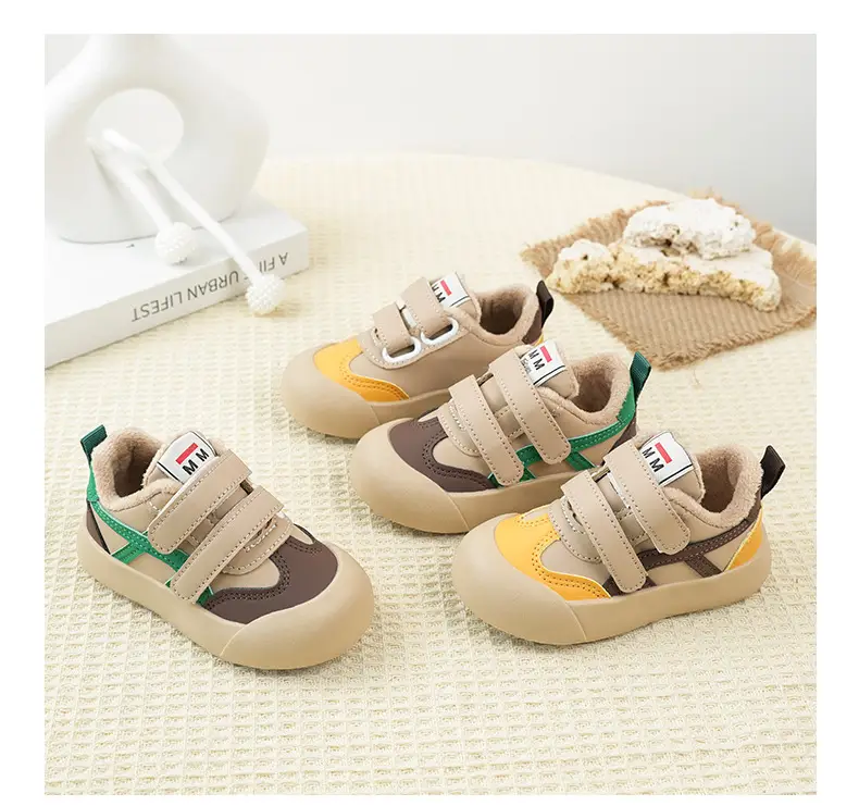Winter Fleece Lined Kids Shoes for 1-3 Year Olds — feature 14