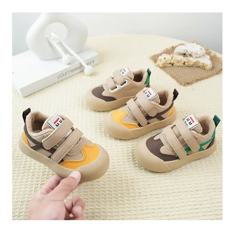Winter Fleece Lined Kids Shoes for 1-3 Year Olds — feature 15