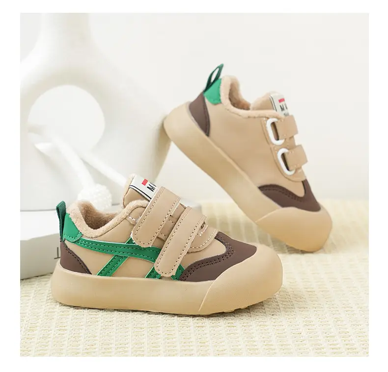 Winter Fleece Lined Kids Shoes for 1-3 Year Olds — feature 7