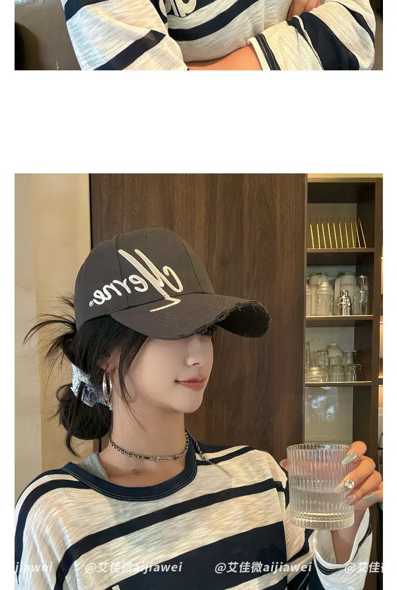 2025 Women Baseball Cap with Wide Brim & Sun Protection — feature 10