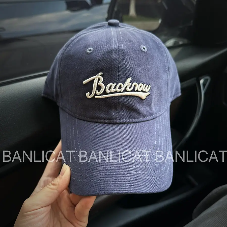 Korean Style Baseball Cap for Men Women Wide Bristle - Image 8