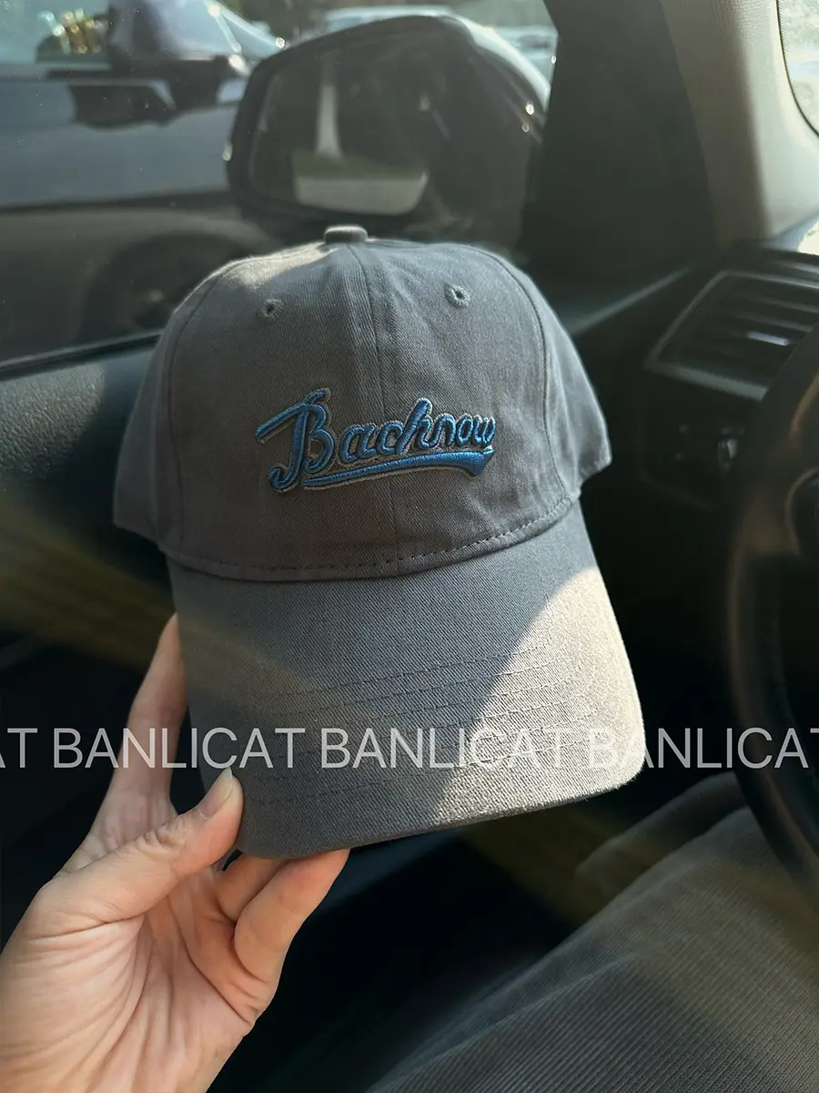 Korean Style Baseball Cap for Men Women Wide Bristle - Image 2