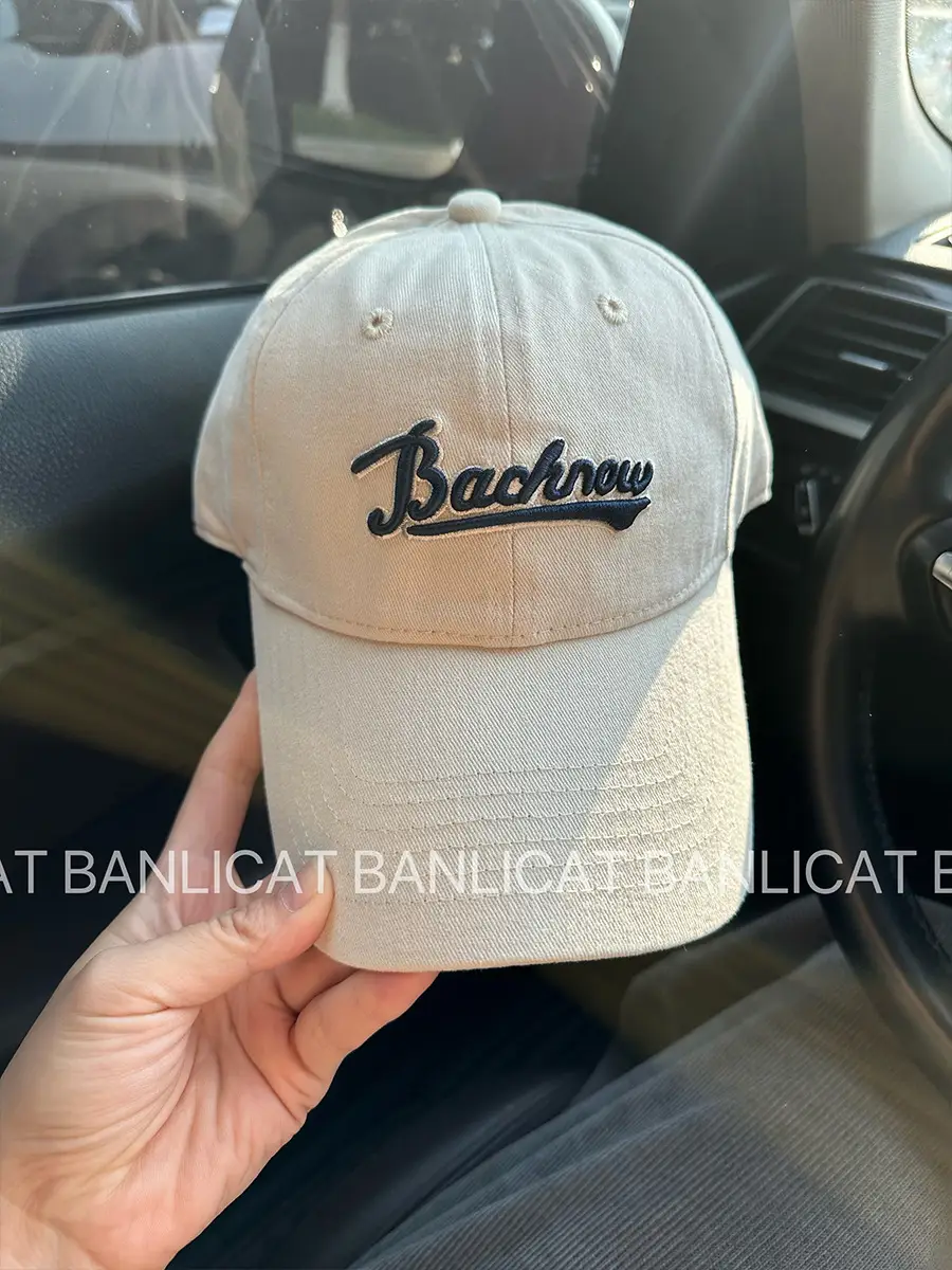 Korean Style Baseball Cap for Men Women Wide Bristle - Image 5