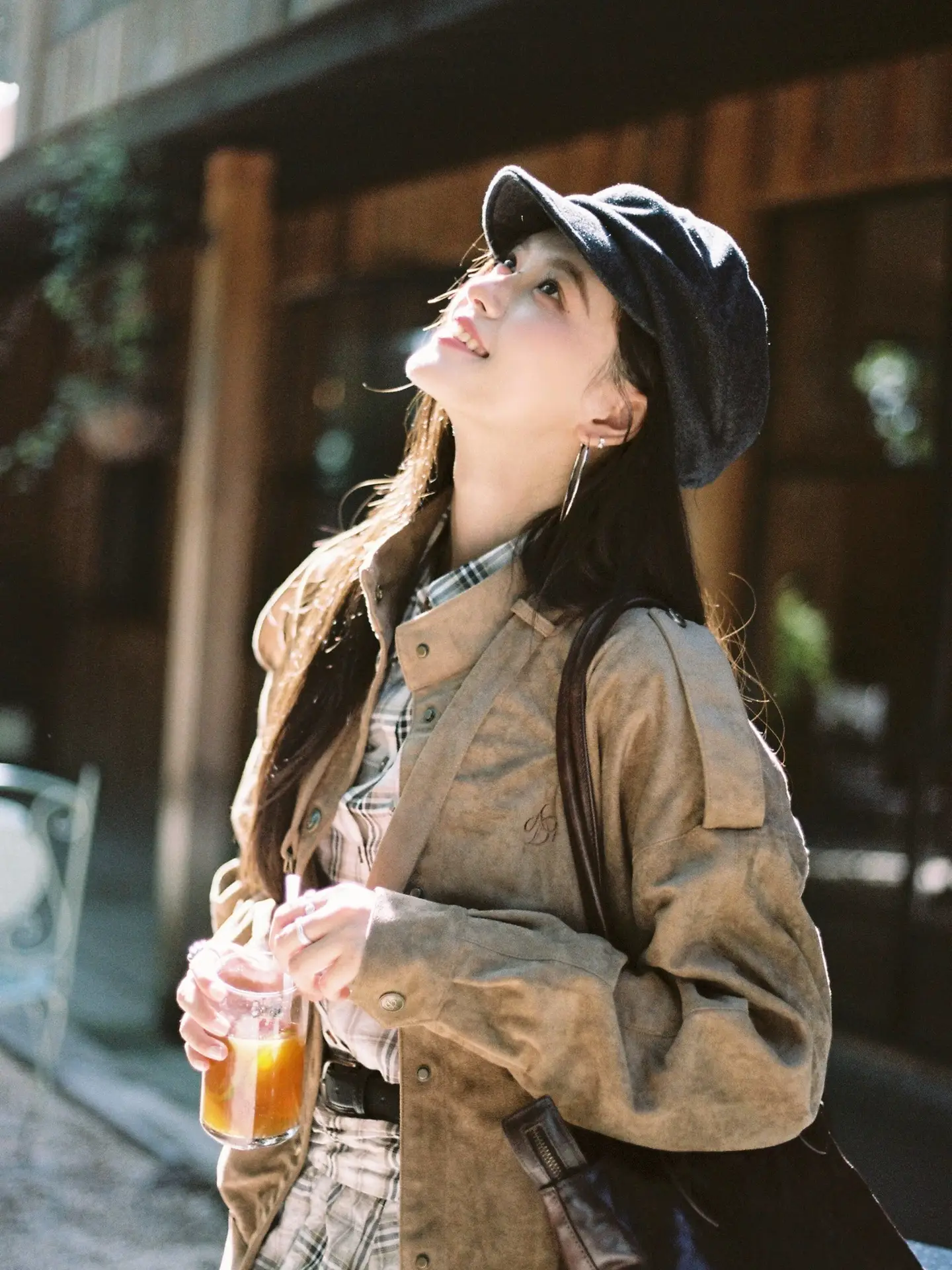 Japanese Style Flat Cap Yamamoto Style 2025 Winter Black — feature 2