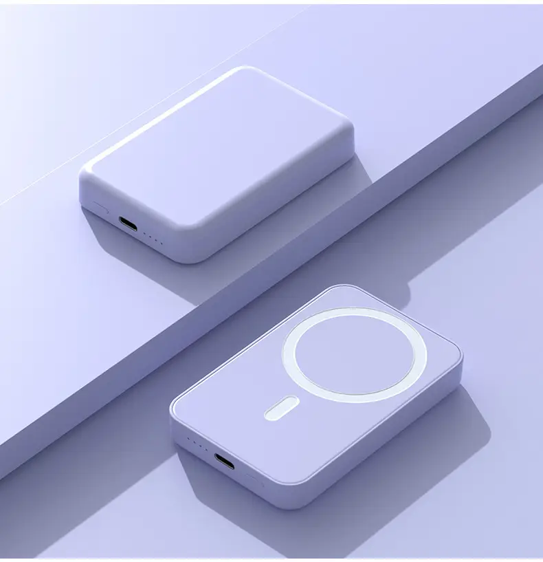 Wholesale Magsafe Wireless Magnetic Power Bank 3C Certified 10000Mah Fast Charging Mobile Power Supply with Customized Logo — feature 22
