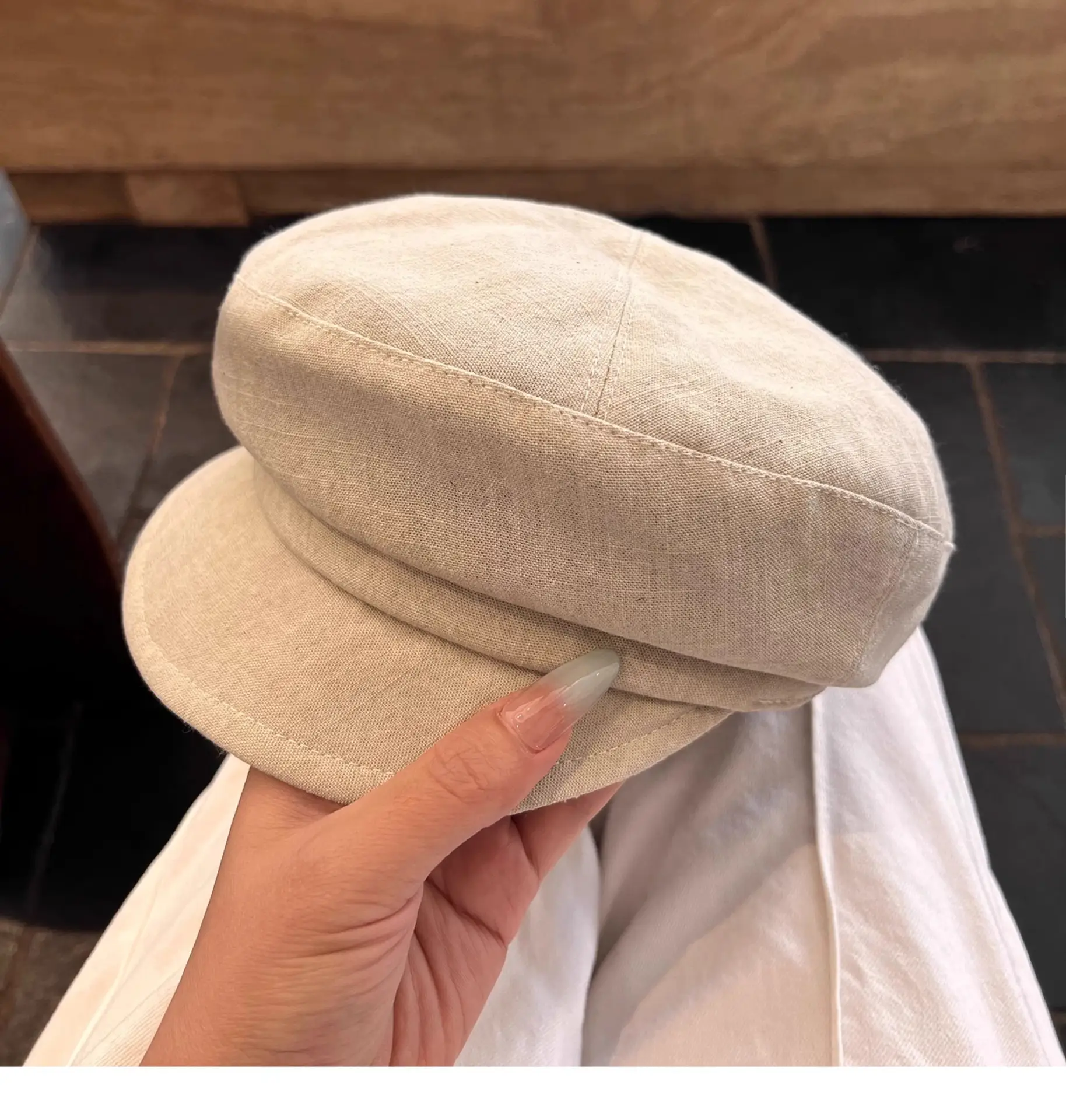 Vintage Japanese Style Women's Cloud Beret Brown — feature 14