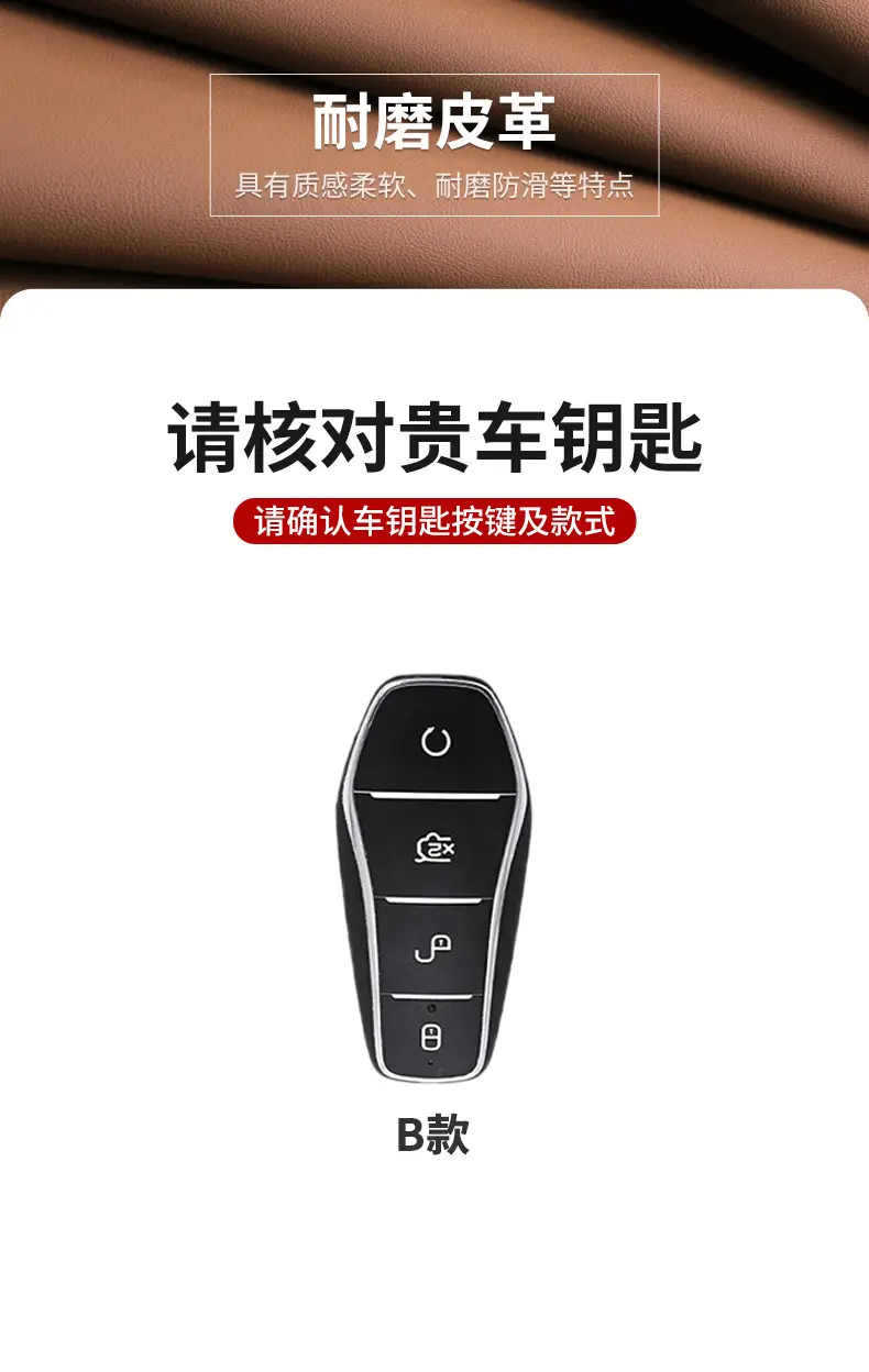 Suitable for Byd Car Key Cover Han Special Shell Dolphin Female Song Plus Yuan Tang Song Pro Qin Car Key Bag — feature 1