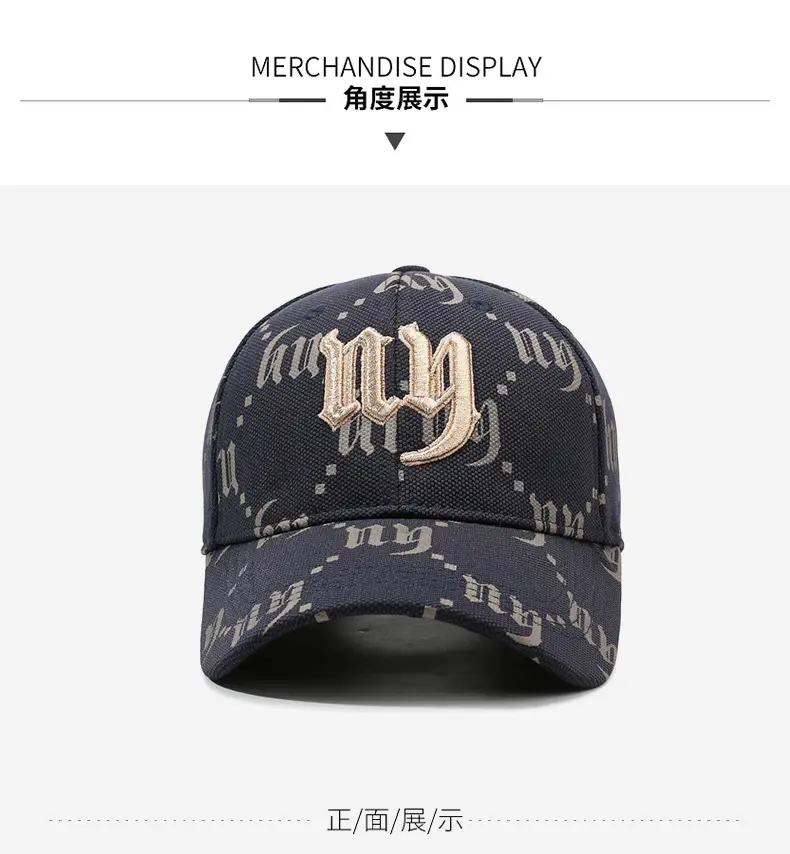Unisex Brown Embroidered Baseball Cap with Full Print — feature 8