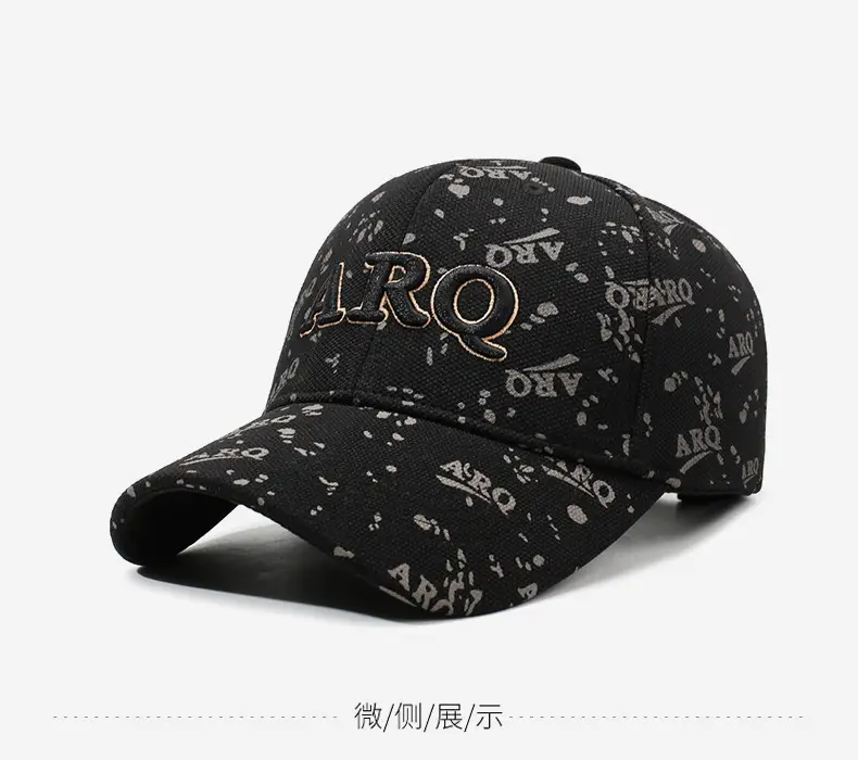 Unisex Embroidered Letter Baseball Cap Sunshade Hat — feature 9
