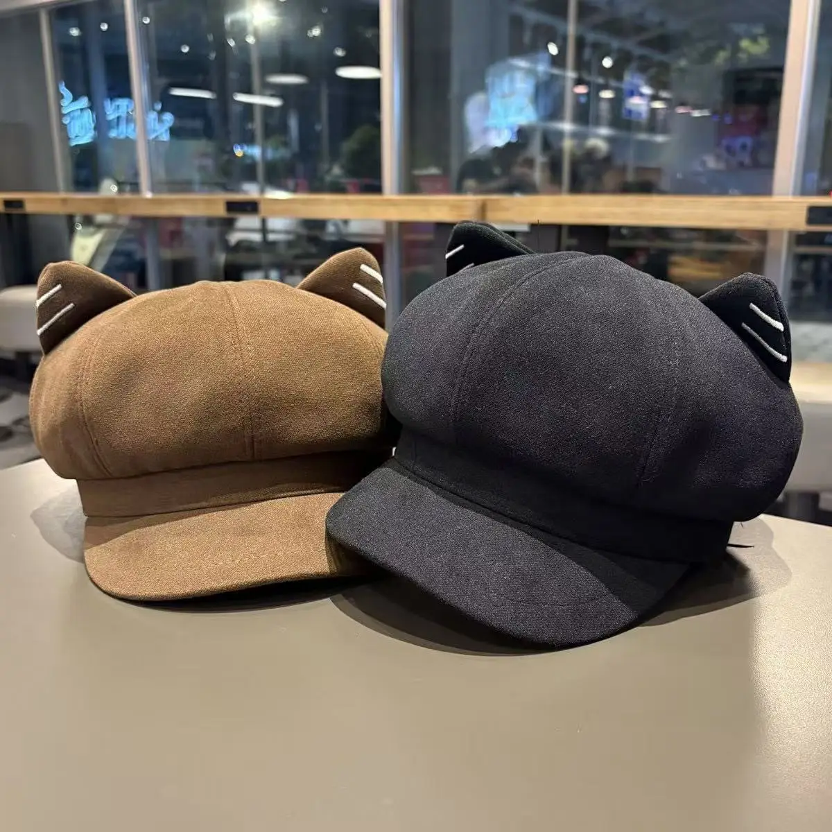 Cat Ear Cap for Women Winter Cute Hat - Image 7