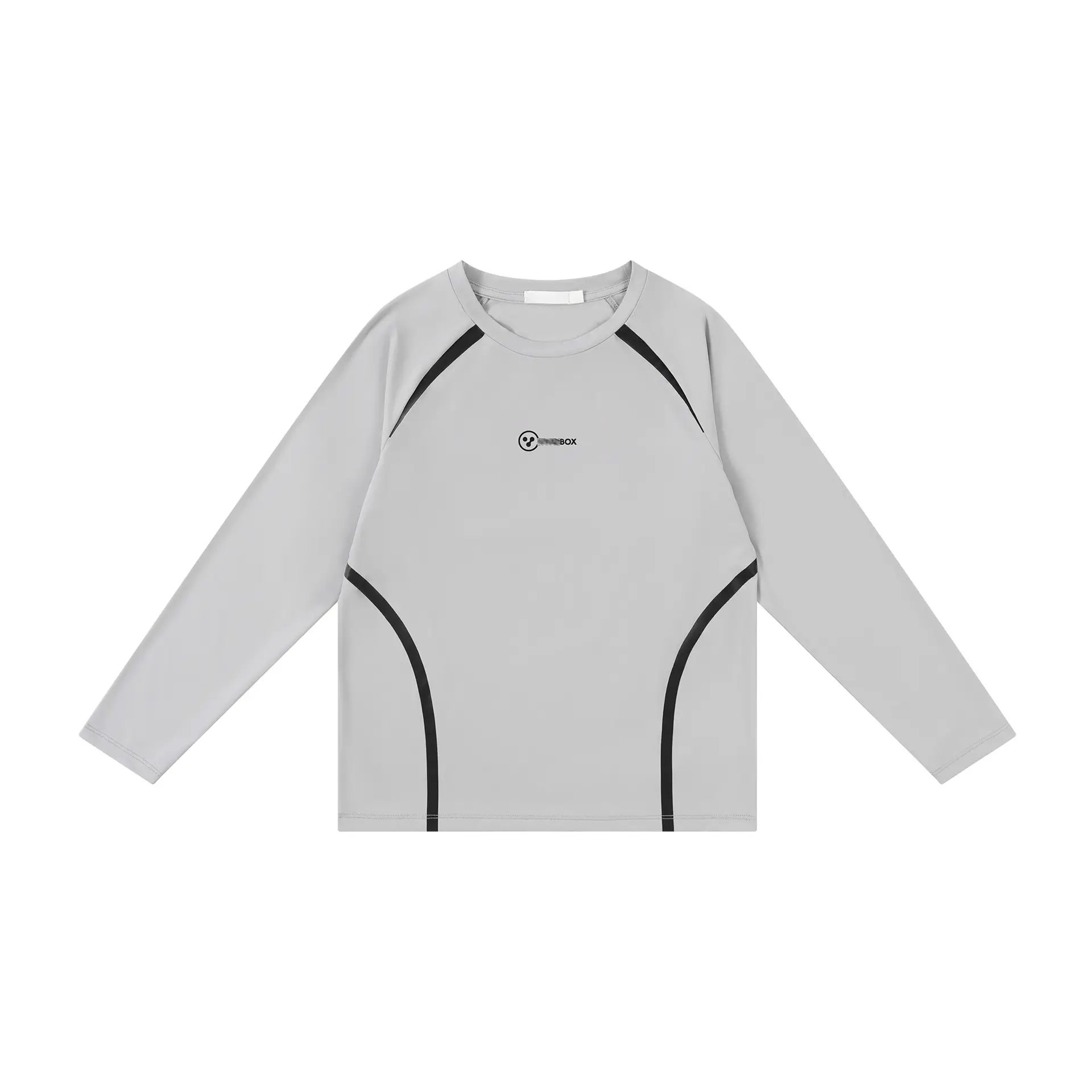 Girls Boys Grey Long Sleeve Training Top 2026 - Image 2