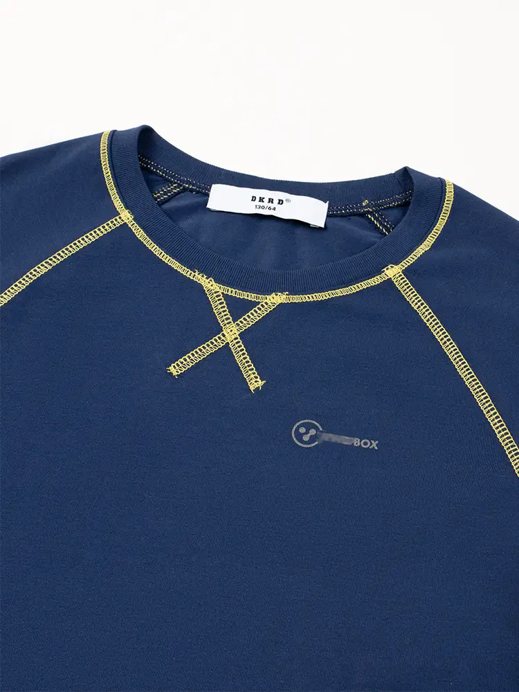 Kids Dark Gray Long Sleeve T-Shirt Quick Dry