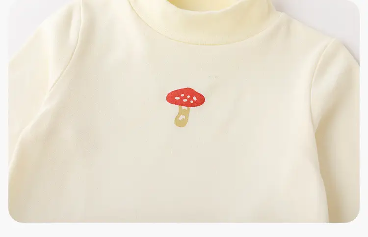 Baby T-Shirt Cream Red Lip Print Autumn Boys — feature 28