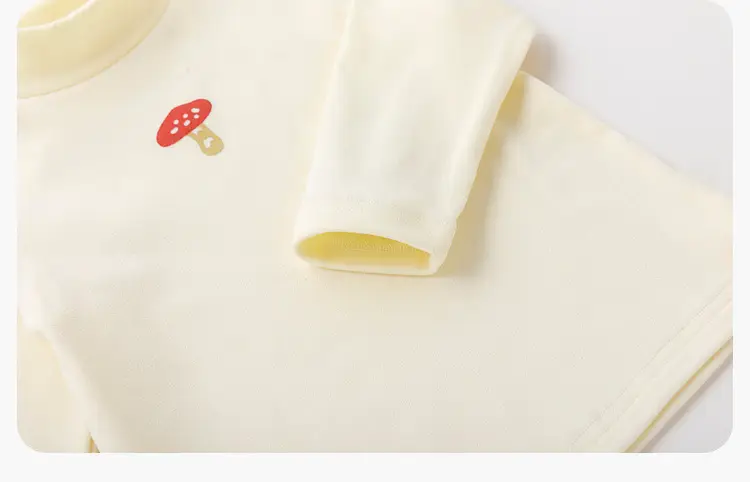 Baby T-Shirt Cream Red Lip Print Autumn Boys — feature 29