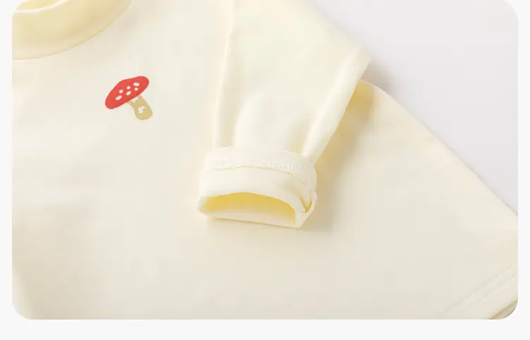 Baby T-Shirt Cream Red Lip Print Autumn Boys — feature 30