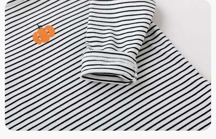Baby T-Shirt Cream Red Lip Print Autumn Boys — feature 34