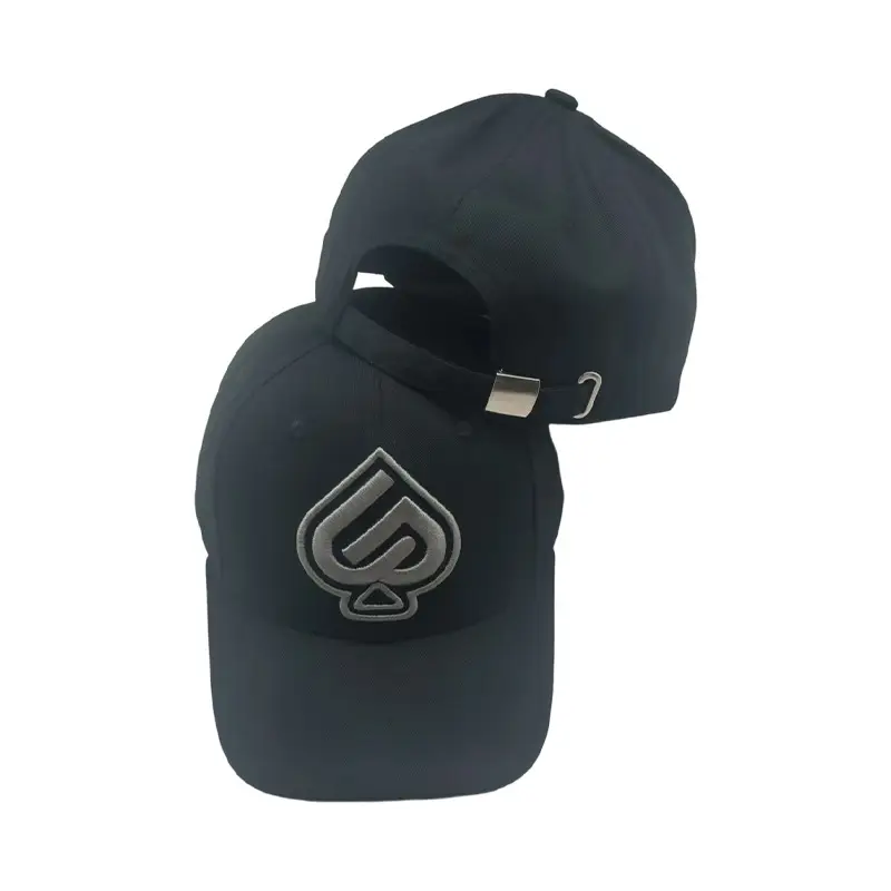 3D Duckbill Sun Hat for Men Black with Wide Brim - Image 6