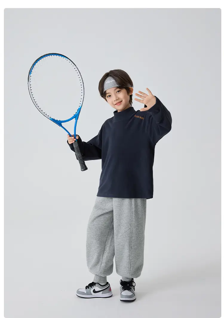 Haima Boys Thermal Base Layer T-Shirt Yellow Winter Inner Layer — feature 12