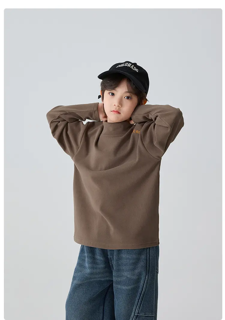 Haima Boys Thermal Base Layer T-Shirt Yellow Winter Inner Layer — feature 17