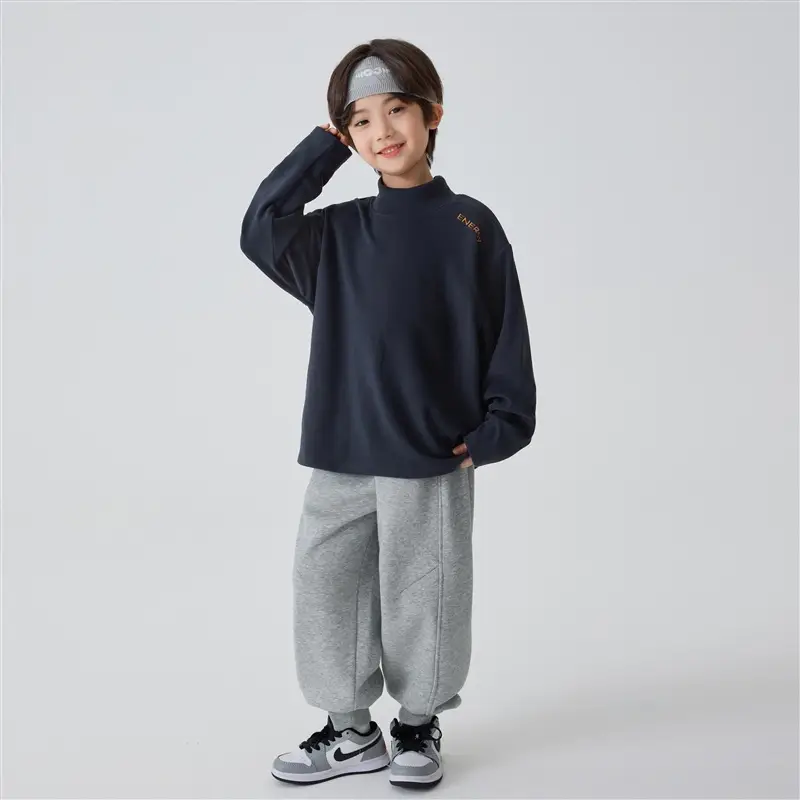 Haima Boys Thermal Base Layer T-Shirt Yellow Winter Inner Layer - Image 2