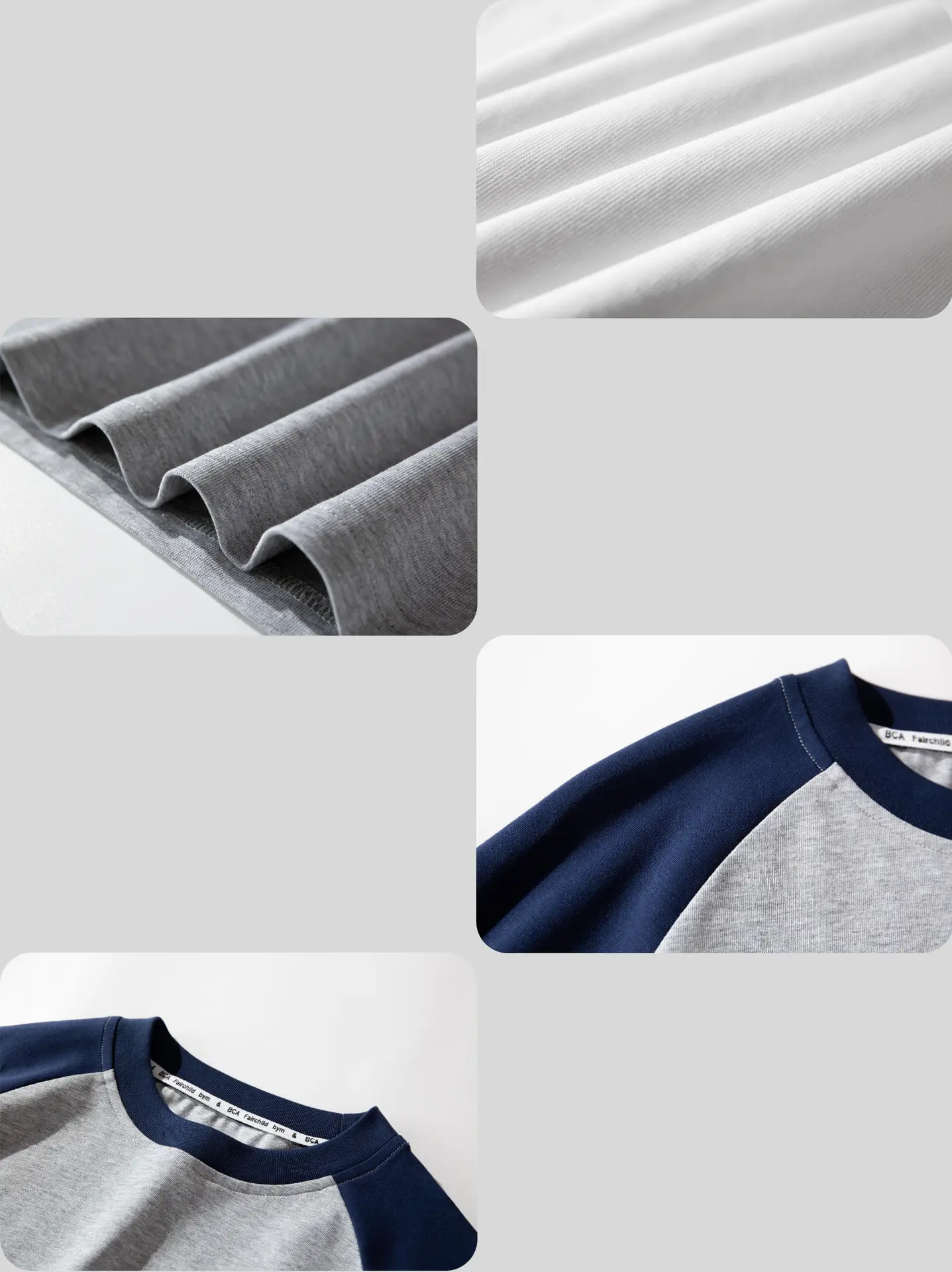 Boys Long Sleeve T-Shirt White Black Spring Autumn 2026 — feature 11