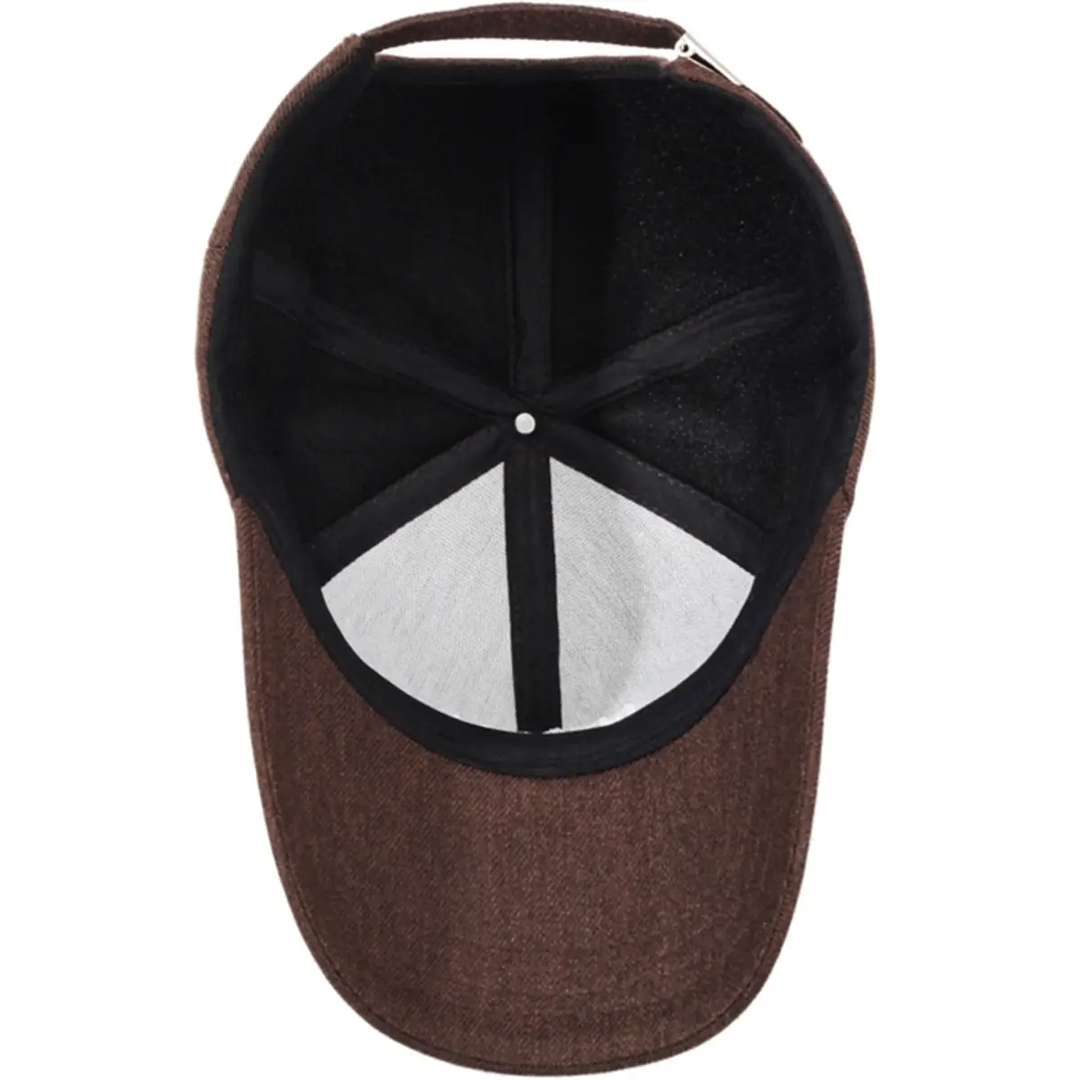 Brown Wool Cap for Men Women Wide Bristle - Image 8