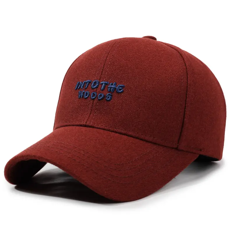 Brown Wool Cap for Men Women Wide Bristle - Image 5