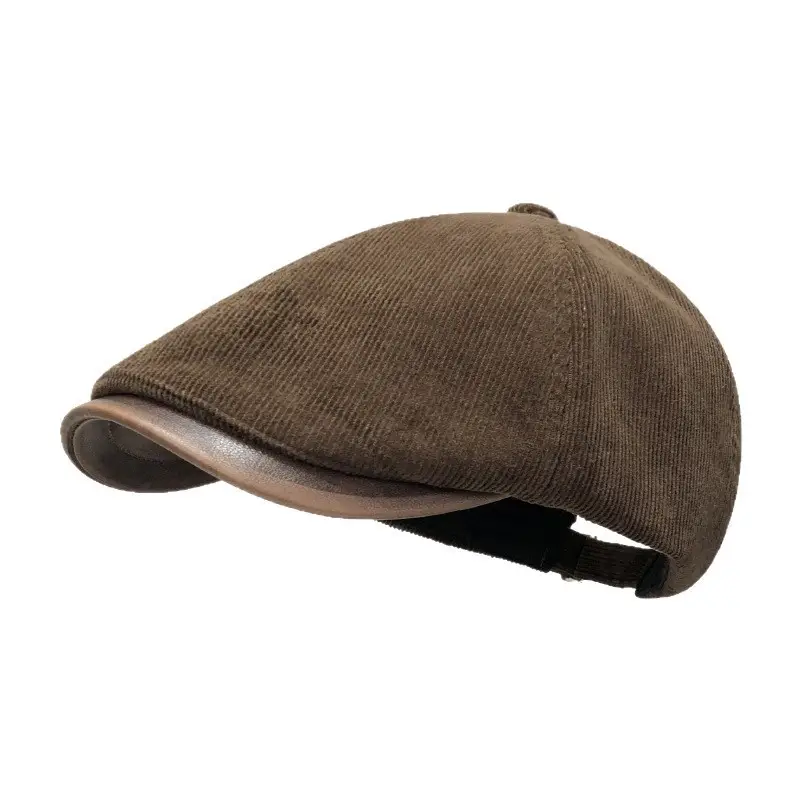 Women Retro Forward Cap 2025 Large Circumference Duckbill