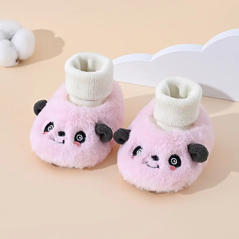 Baby Warm Panda Socks & Shoes for Winter Autumn