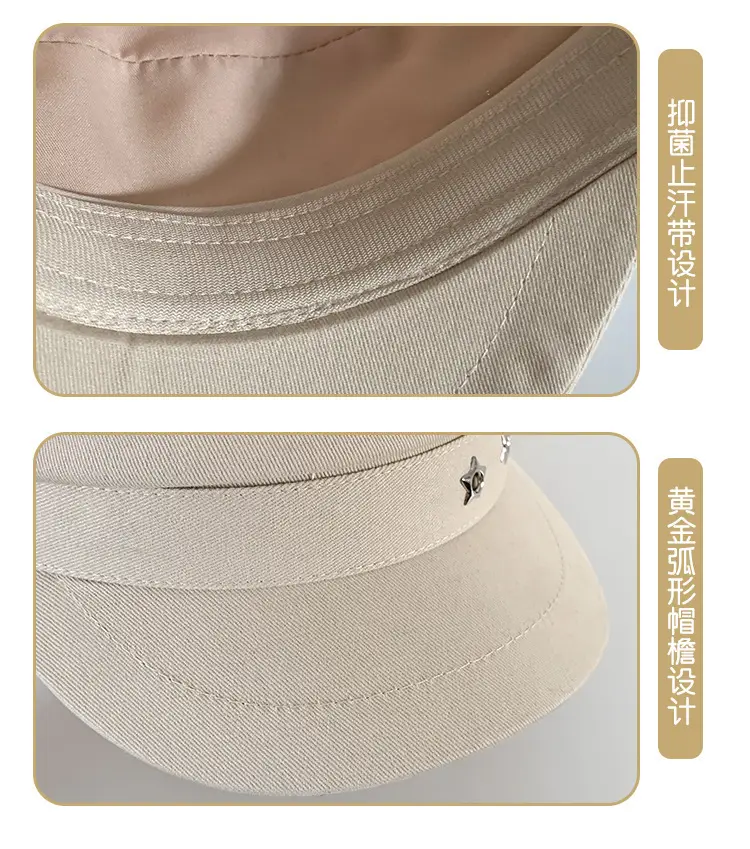 Navy Vintage Star Beret for Women Spring Summer — feature 6